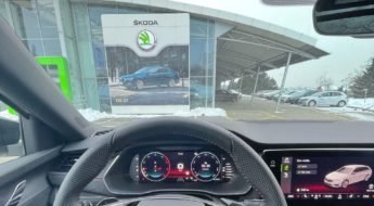 Škoda Octavia 4 RS servis reklamace interior